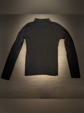 SHEIN Mock Neck Long Sleeve